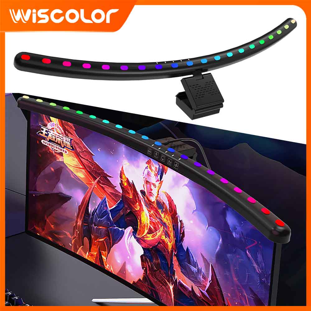 Desk Setup Rgb - RGB Lichtbalk Monitor Smart Wifi Kamerdecoratie