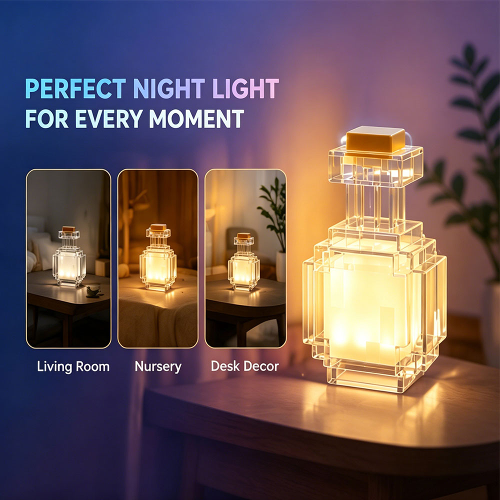 Desk Setup Rgb - Trendy Pixel Potion Fles Display Ornament