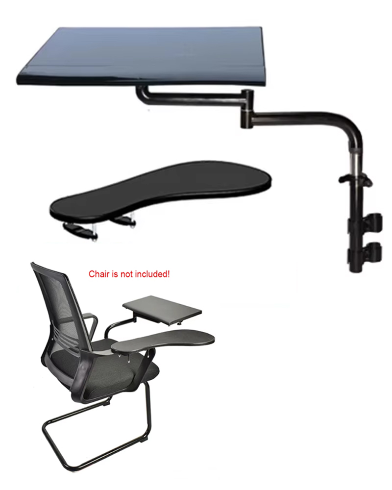 Desk Setup Pink - Hyvarwey Full Motion Multifunctionele Boog Stoel