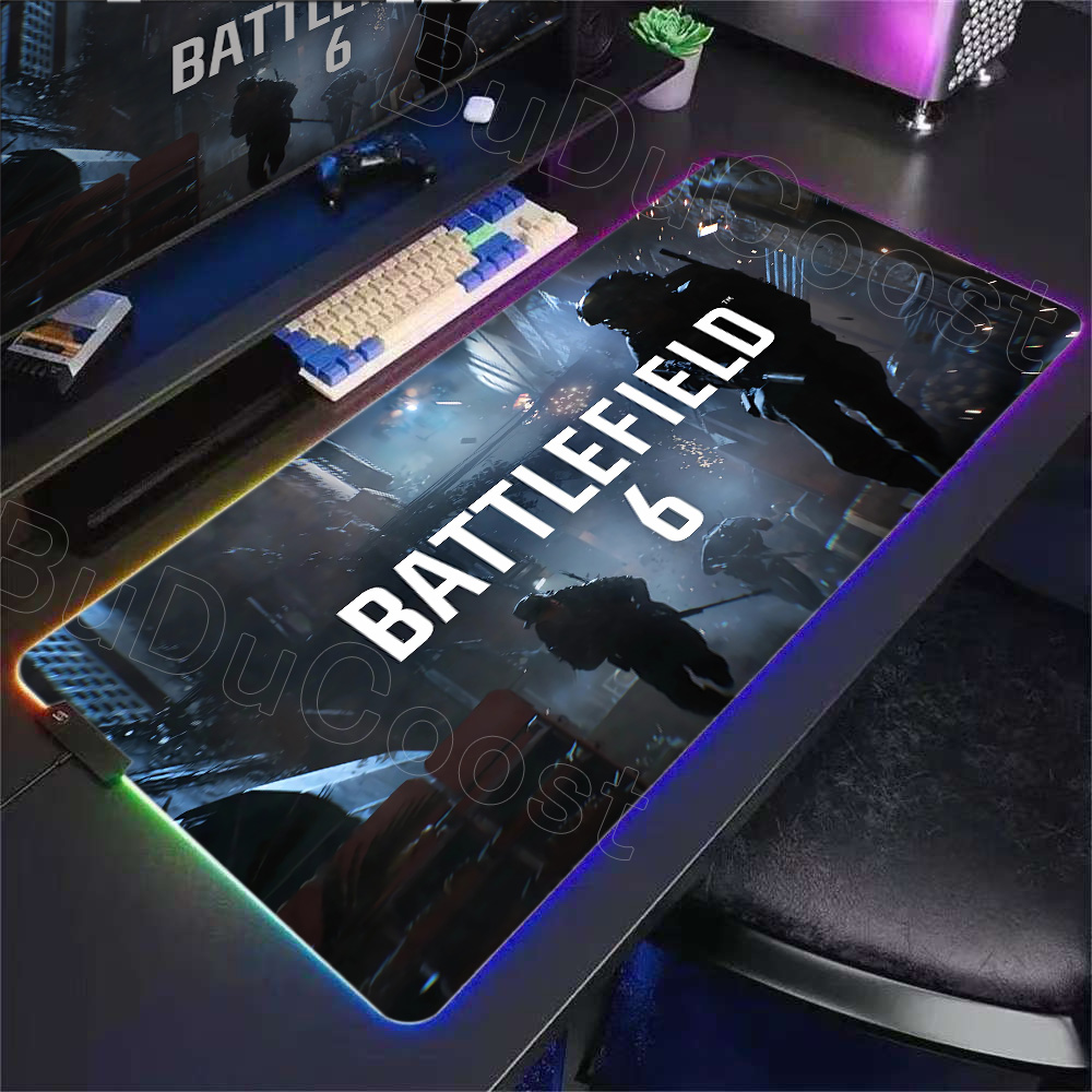 Desk Setup Rgb - Nieuwe Gamer RGB Bureaumat Backlight B-Battlefield
