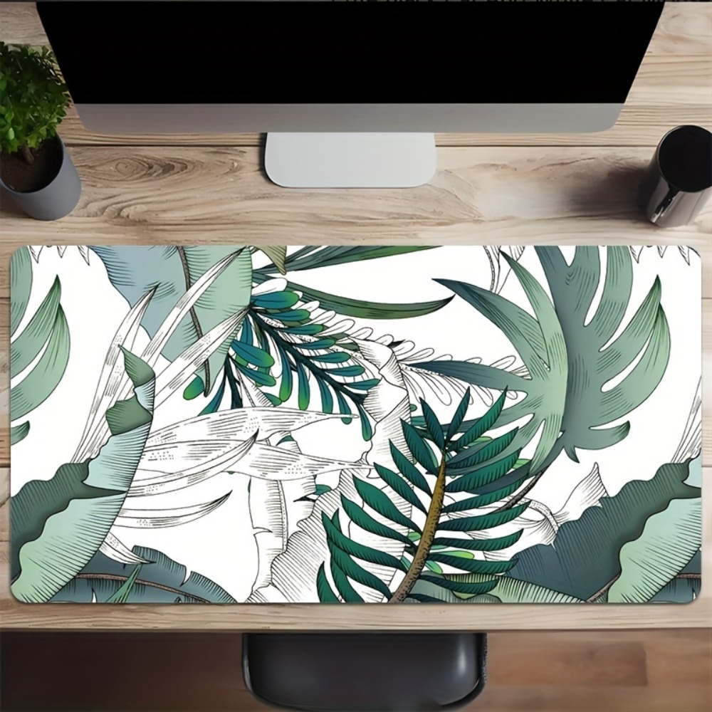 Tropisch plantenpatroon, antis - Desk Setup With Plants recensie en prijs