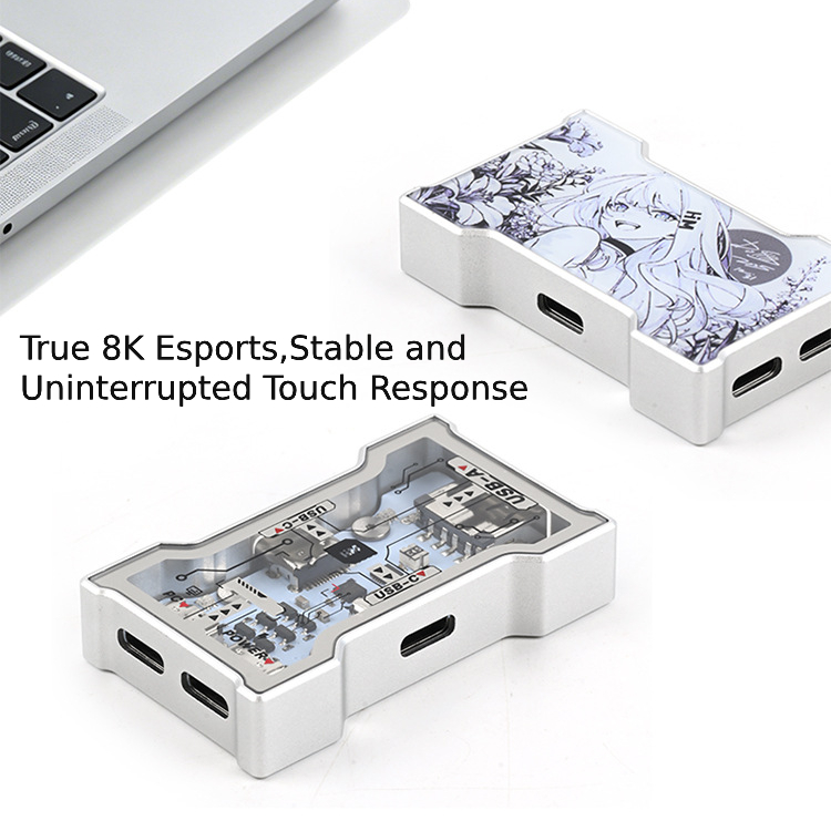 RGB USB Hub 2 ingangen 3 uitga - Desk Setup Rgb recensie en prijs