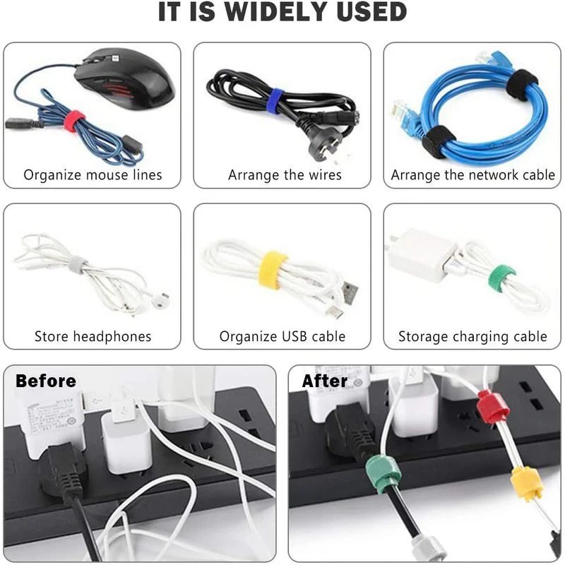 1/2/3 Stuks Herbruikbare 5M Ka - Cable Velcro Strap recensie en prijs