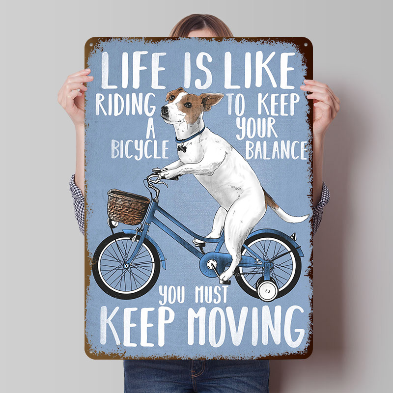 Het leven is als fietsen - Met - Desk Setup Vintage recensie en prijs