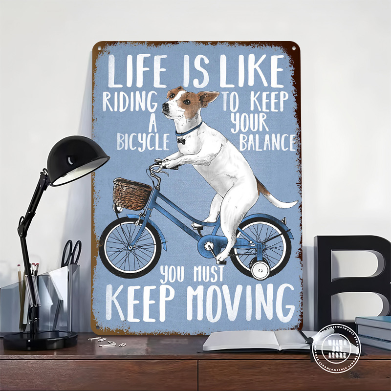 Het leven is als fietsen - Met - Desk Setup Vintage recensie en prijs