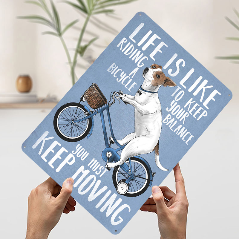 Het leven is als fietsen - Met - Desk Setup Vintage recensie en prijs