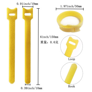 10 Stuks Koordbinders Zelfklev - Cable Velcro Strap recensie en prijs
