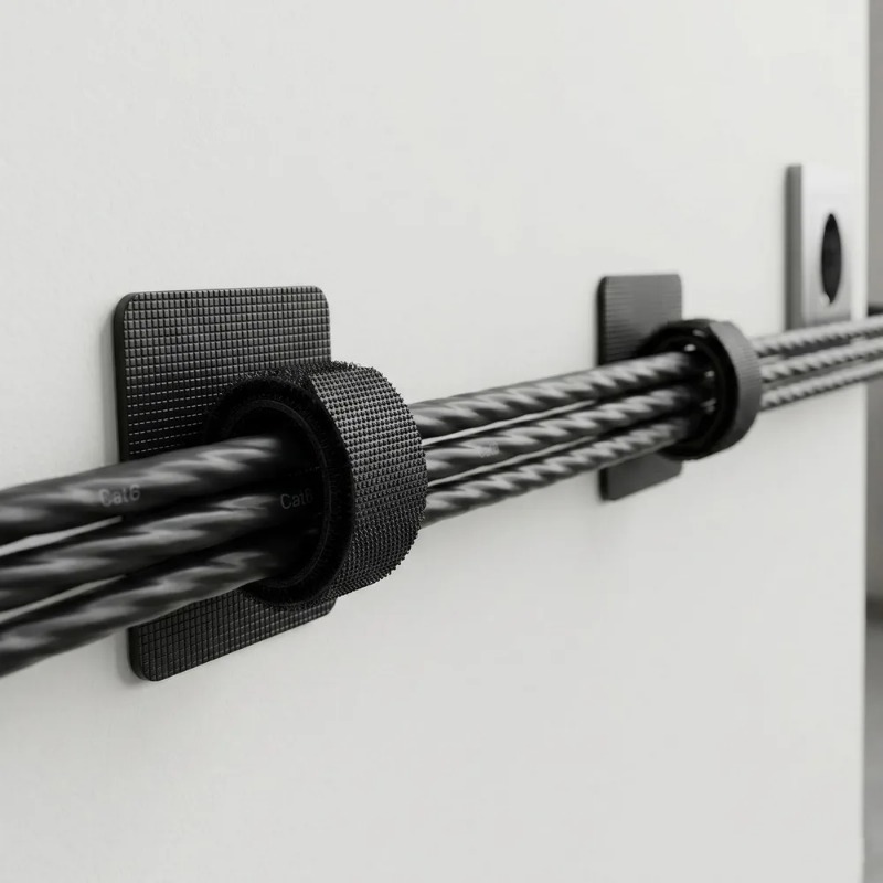 Zelfklevende kabelmanagementse - Cable Velcro Strap recensie en prijs
