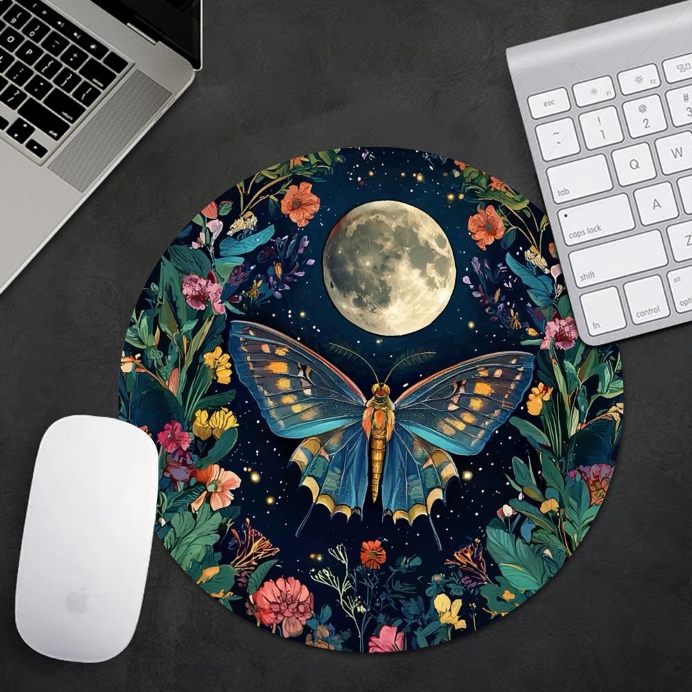 Ronde Bosplant Muismat Rubber  - Desk Setup With Plants recensie en prijs