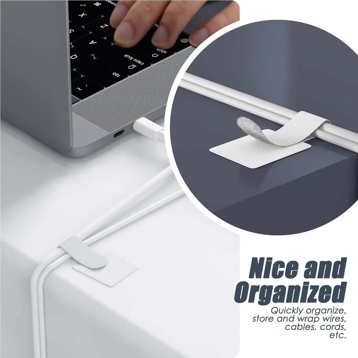 Nieuwe herbruikbare kabelbinde - Cable Velcro Strap recensie en prijs