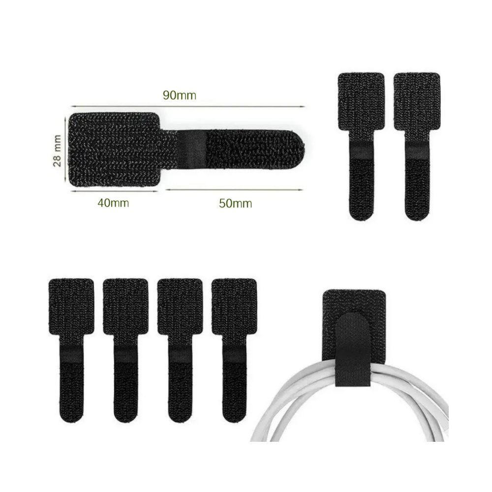 Zelfklevende herbruikbare kabe - Cable Velcro Strap recensie en prijs