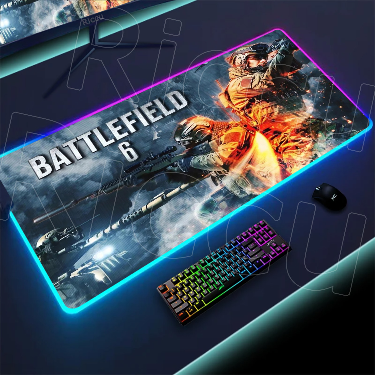 Nieuwe Gamer Rgb Bureaumat Bac - Desk Setup Rgb recensie en prijs