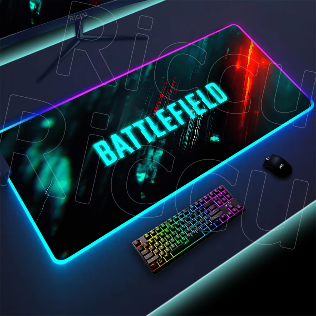Nieuwe Gamer Rgb Bureaumat Bac - Desk Setup Rgb recensie en prijs