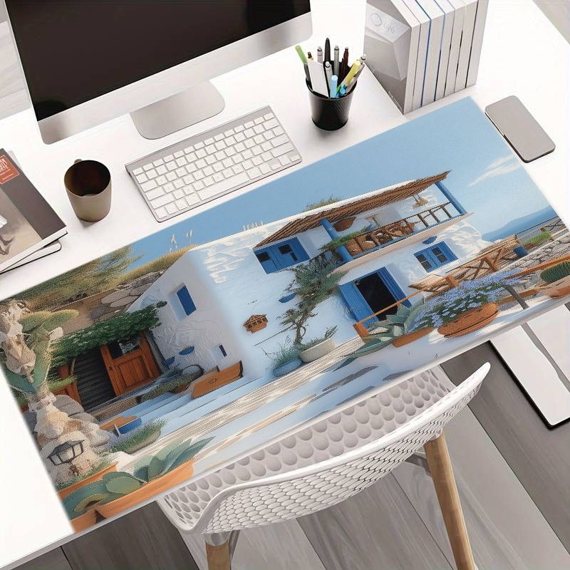 Merk Mediterrane muismat Iron  - Desk Setup With Plants recensie en prijs