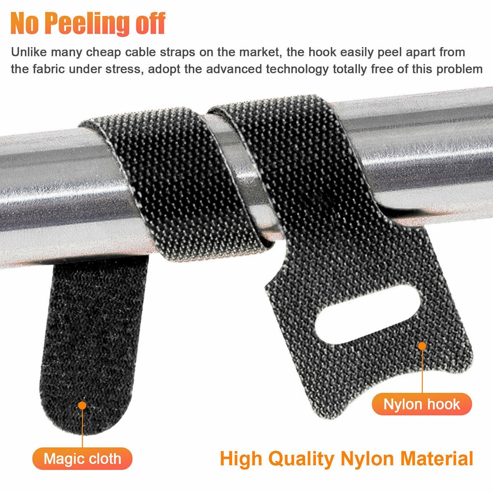 Klittenbanden voor kabels Kabe - Cable Velcro Strap recensie en prijs