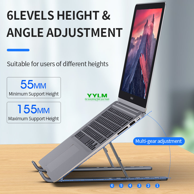 YYLM N3 Draagbare laptopstanda - Desk Setup Pink recensie en prijs