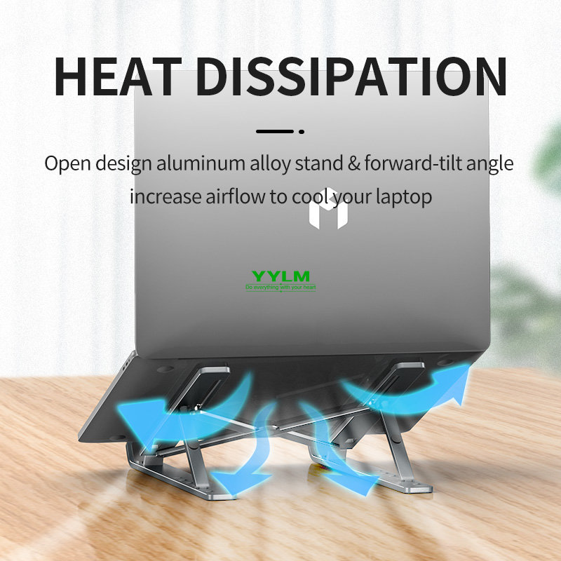 YYLM N3 Draagbare laptopstanda - Desk Setup Pink recensie en prijs