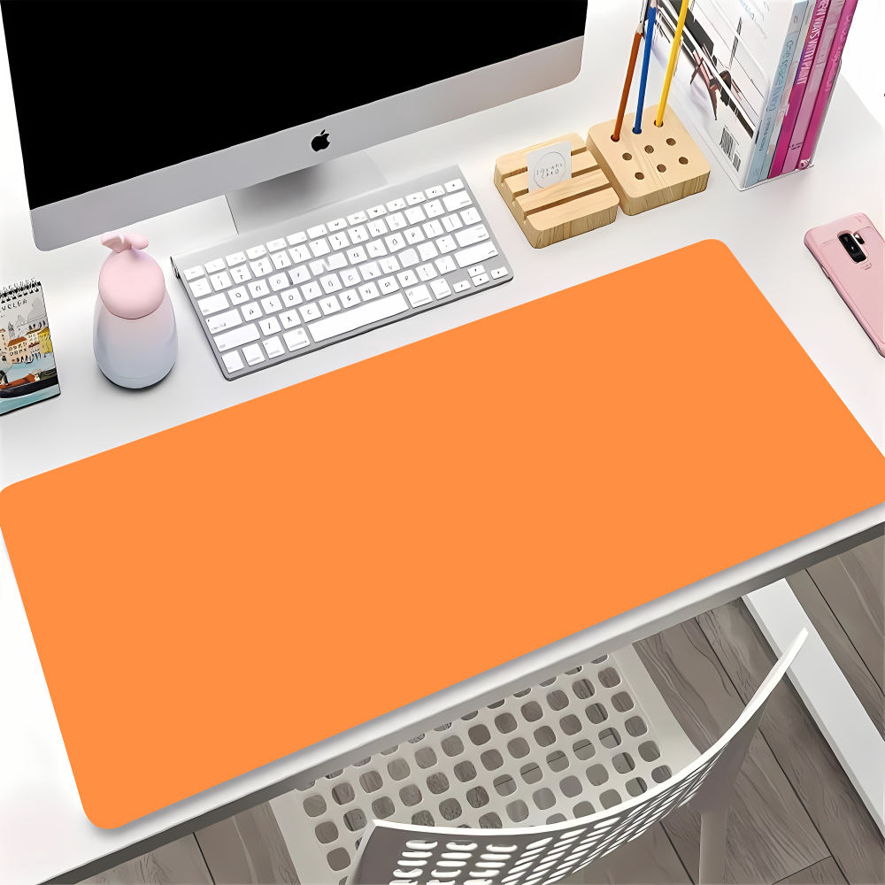 Effen kleur gaming muismat gam - Desk Setup Pink recensie en prijs