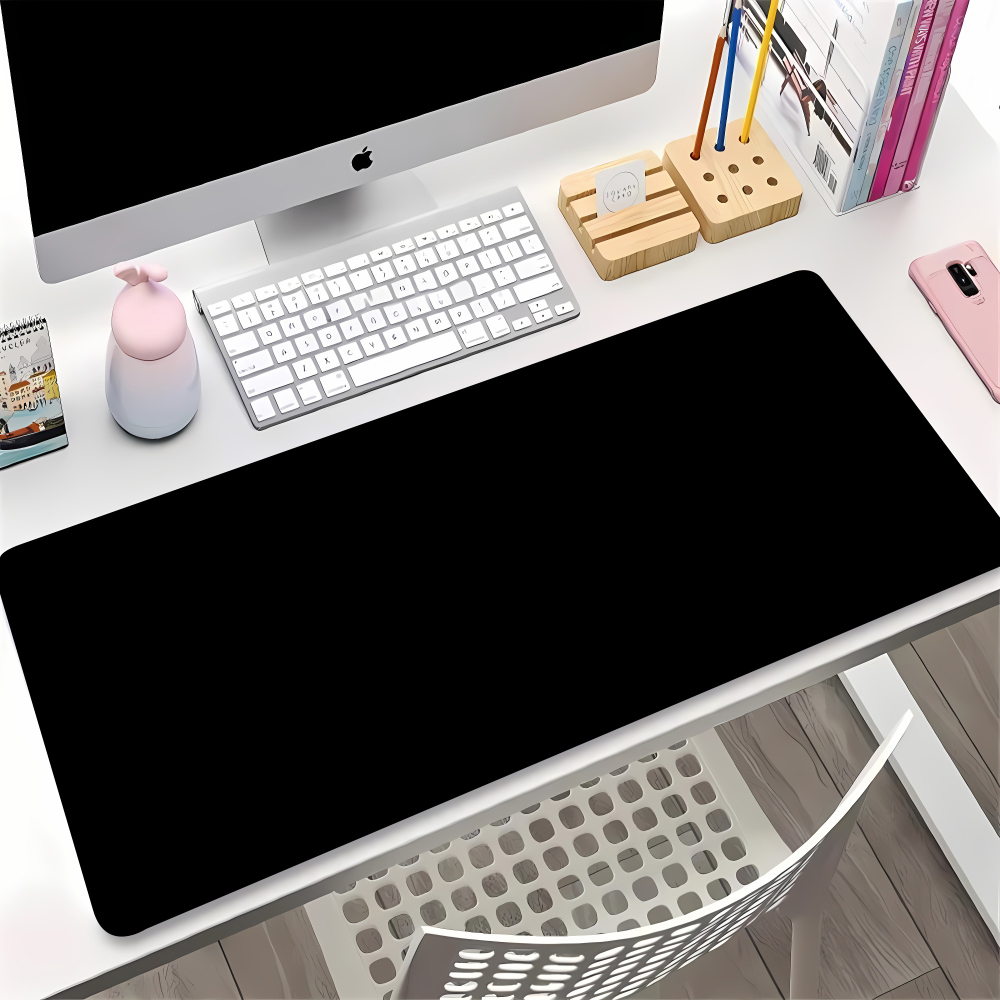Effen kleur gaming muismat gam - Desk Setup Pink recensie en prijs