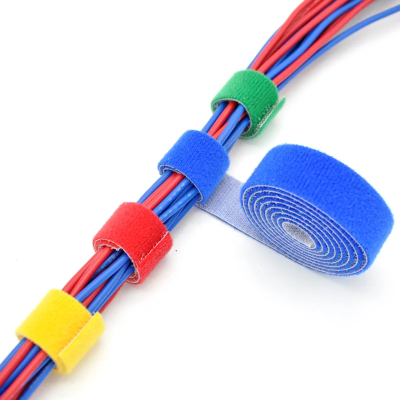 5M DIY Herbruikbare Nylon Kabe - Cable Velcro Strap recensie en prijs