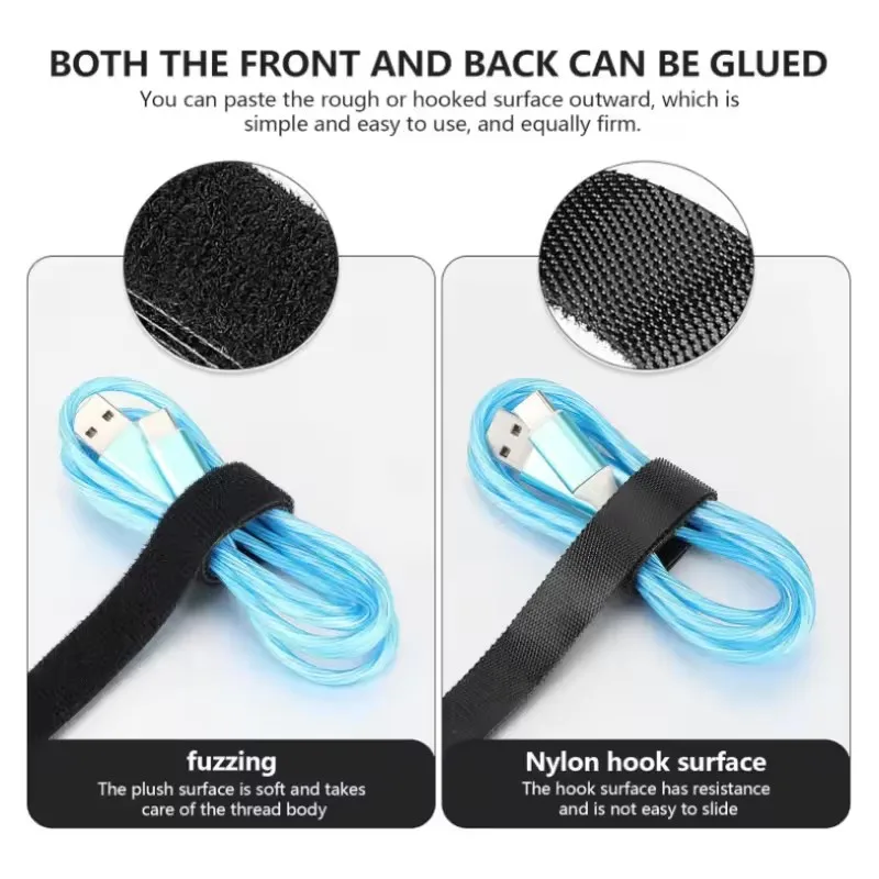 1/5M Kabelmanager Datakabelops - Cable Velcro Strap recensie en prijs