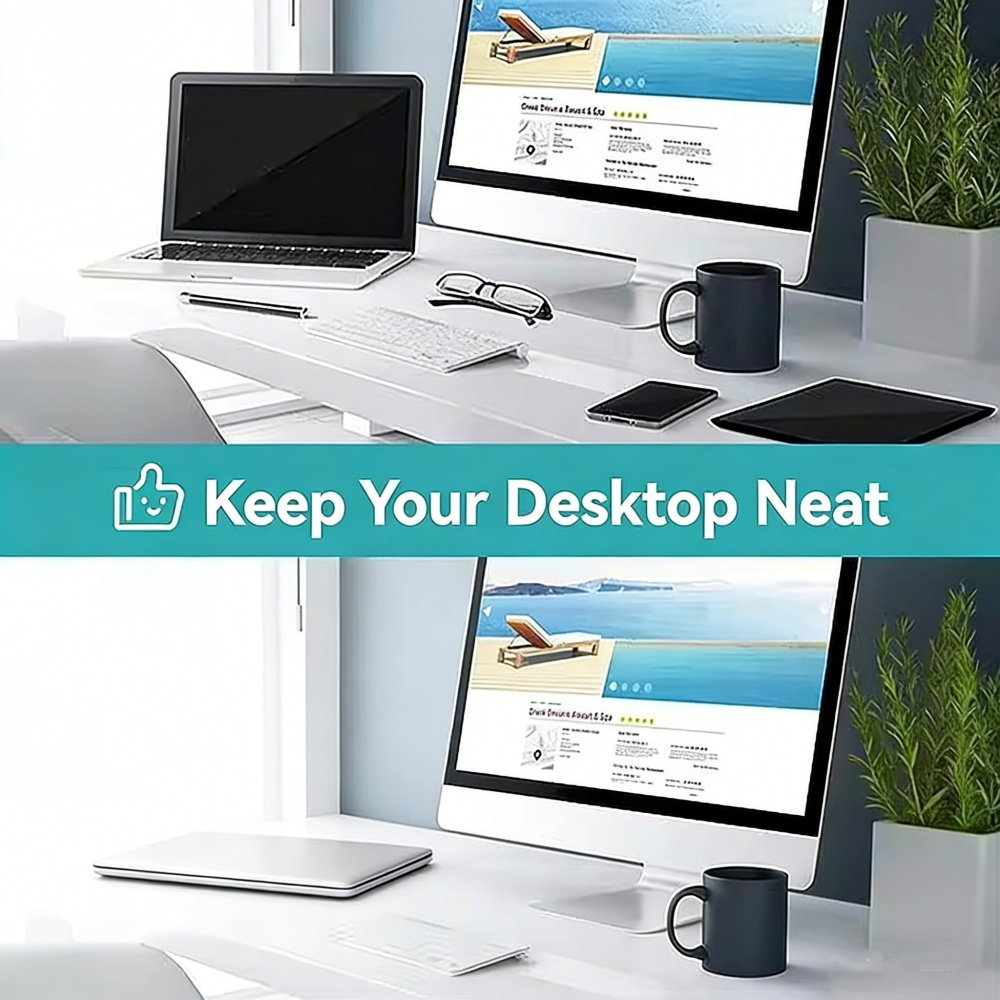 Verstelbare verticale laptopst - Desk Setup Pink recensie en prijs